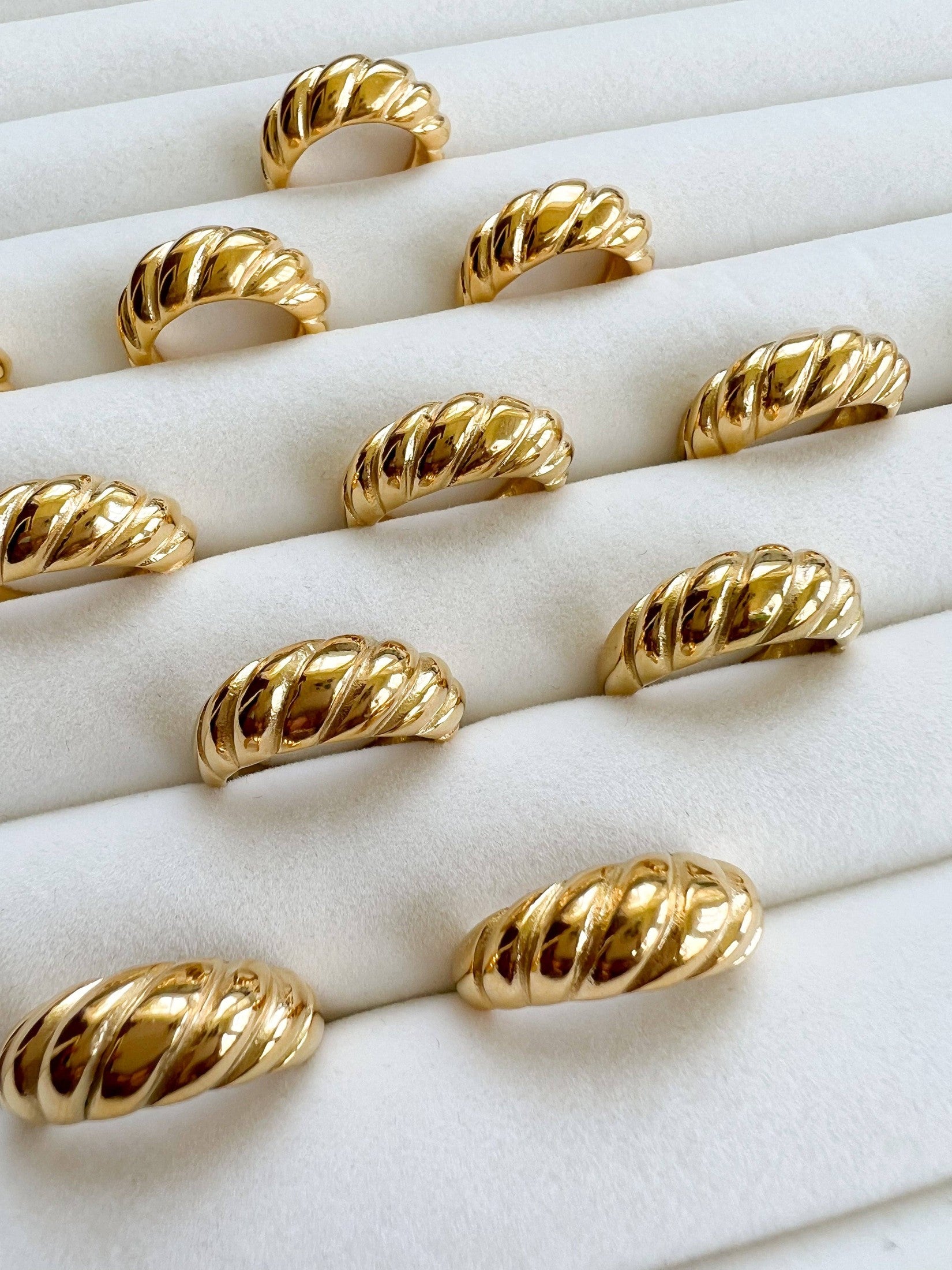 24th & Gold - "The Croissant" Ring