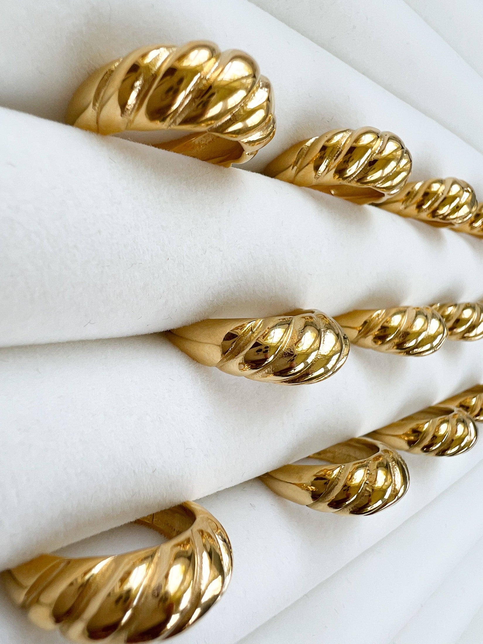 24th & Gold - "The Croissant" Ring