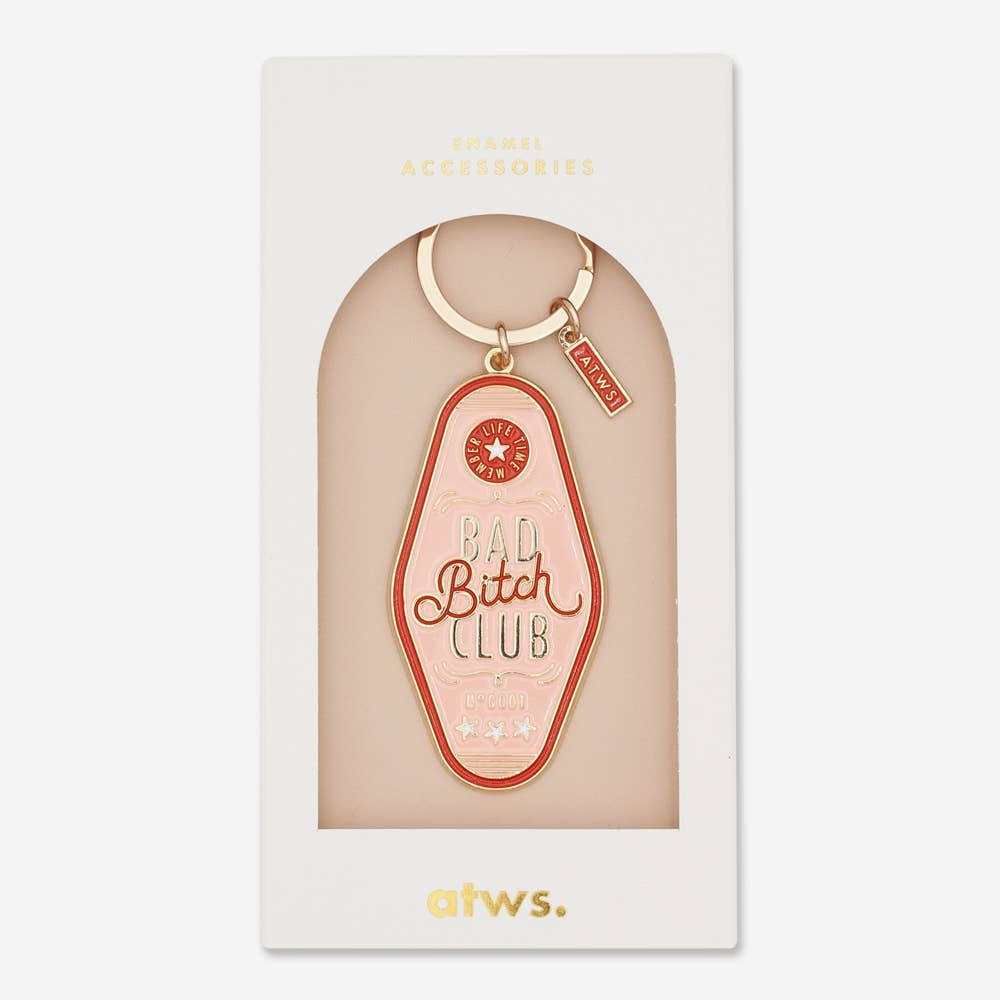 ALL THE WAYS TO SAY - USA - Bad Bitch Club Keychain