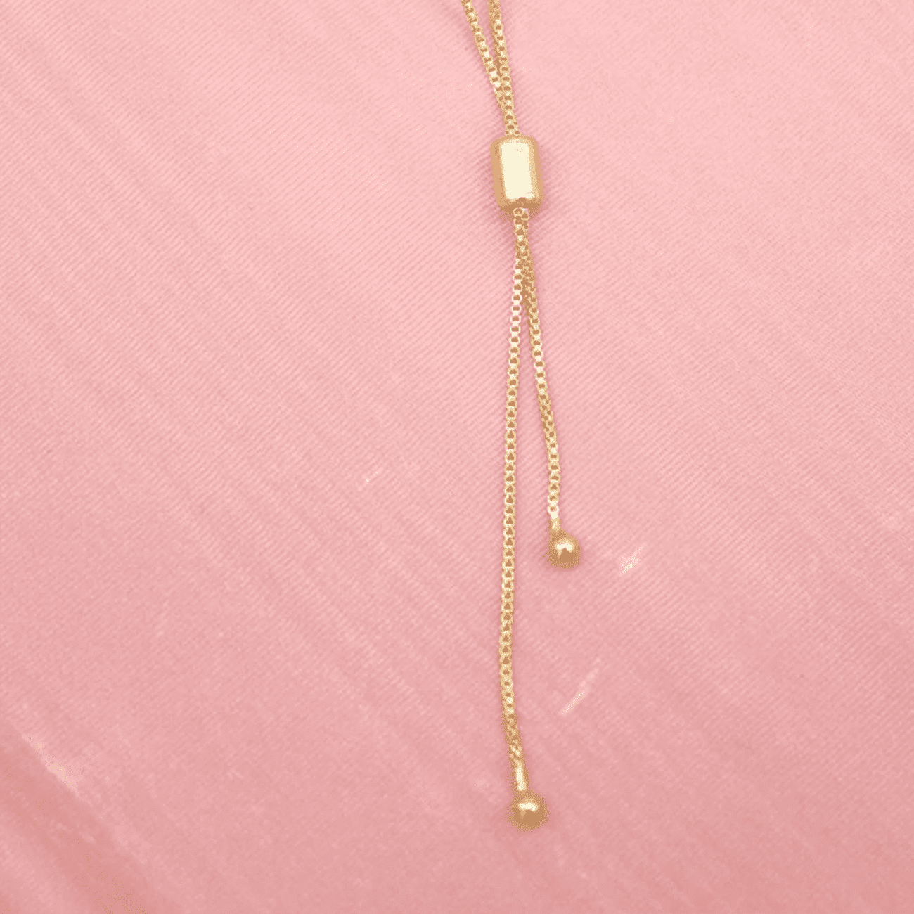 Adjustable Box Chain Bolo Tie Necklaces