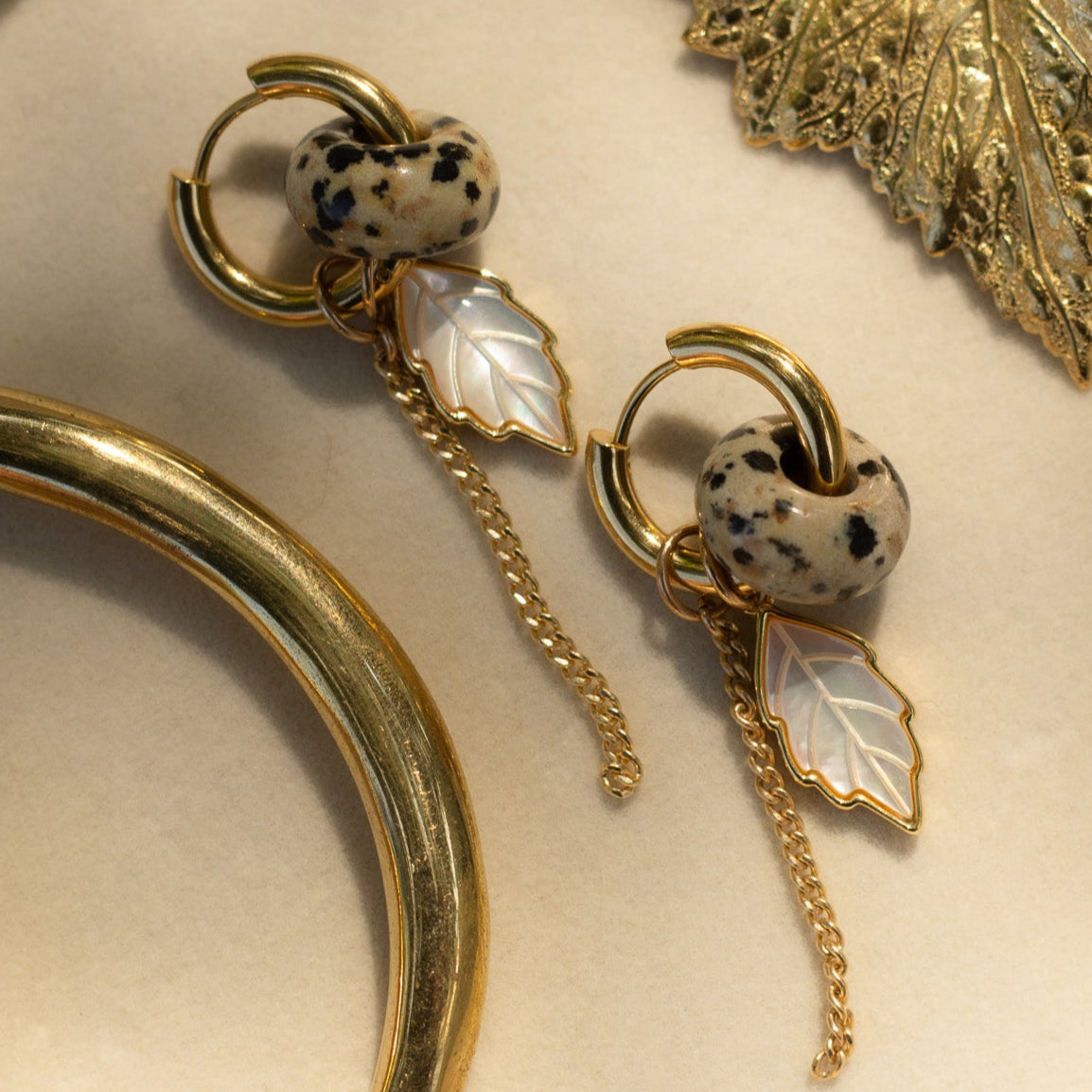 Aimée L'automne Hoops Earrings