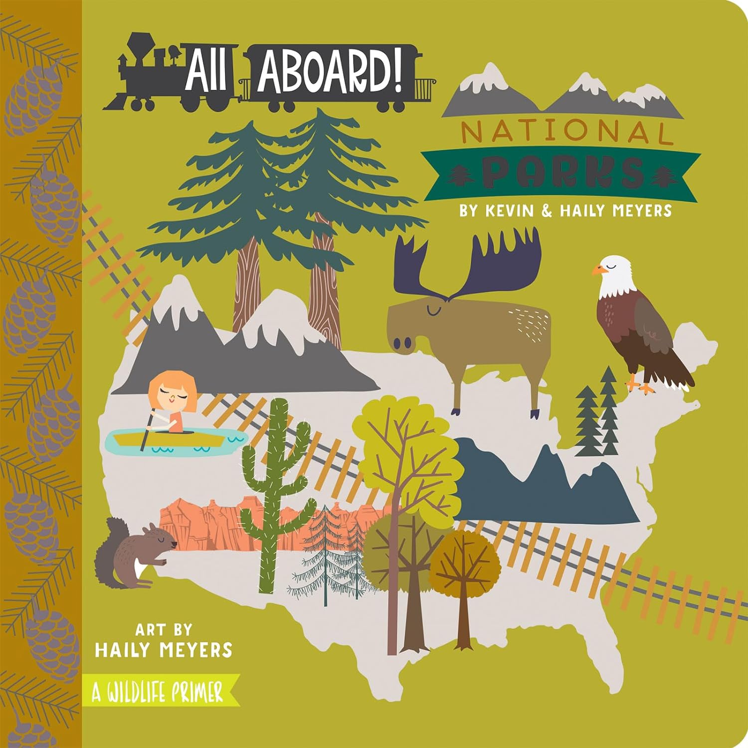 All Aboard! National Parks: A Wildlife Primer Babies + Kids