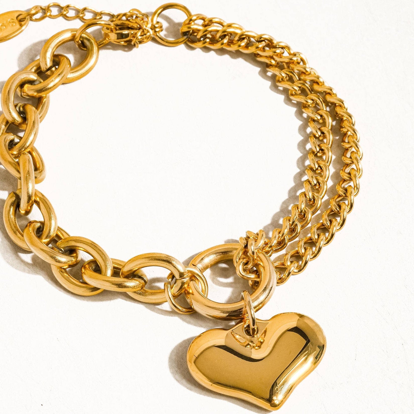 Allure Heart Chain Bracelet Bracelets + Anklets