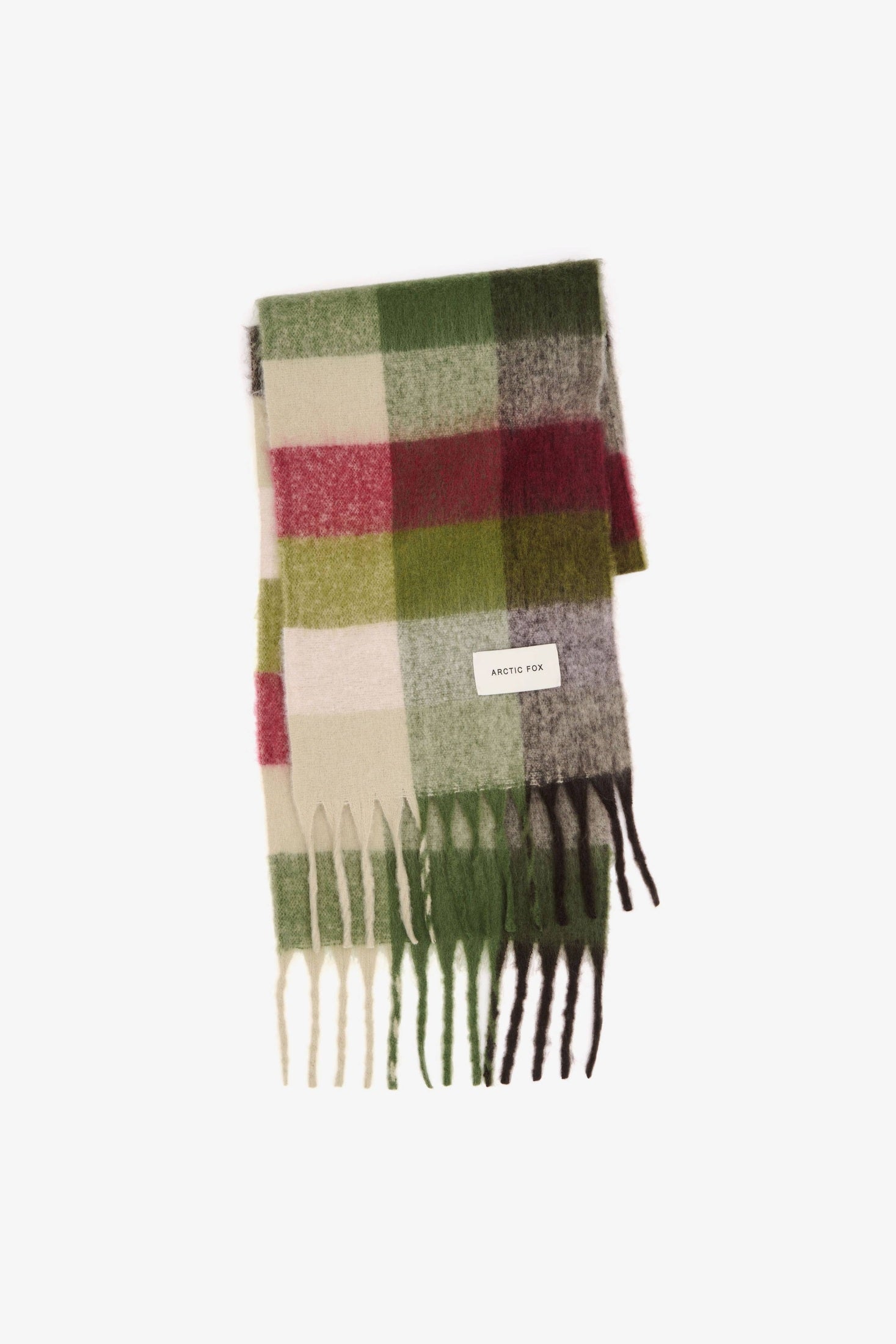 Arctic Fox & Co. - North America - The Reykjavik Scarf - 100% Recycled - Mossy Green - FW25
