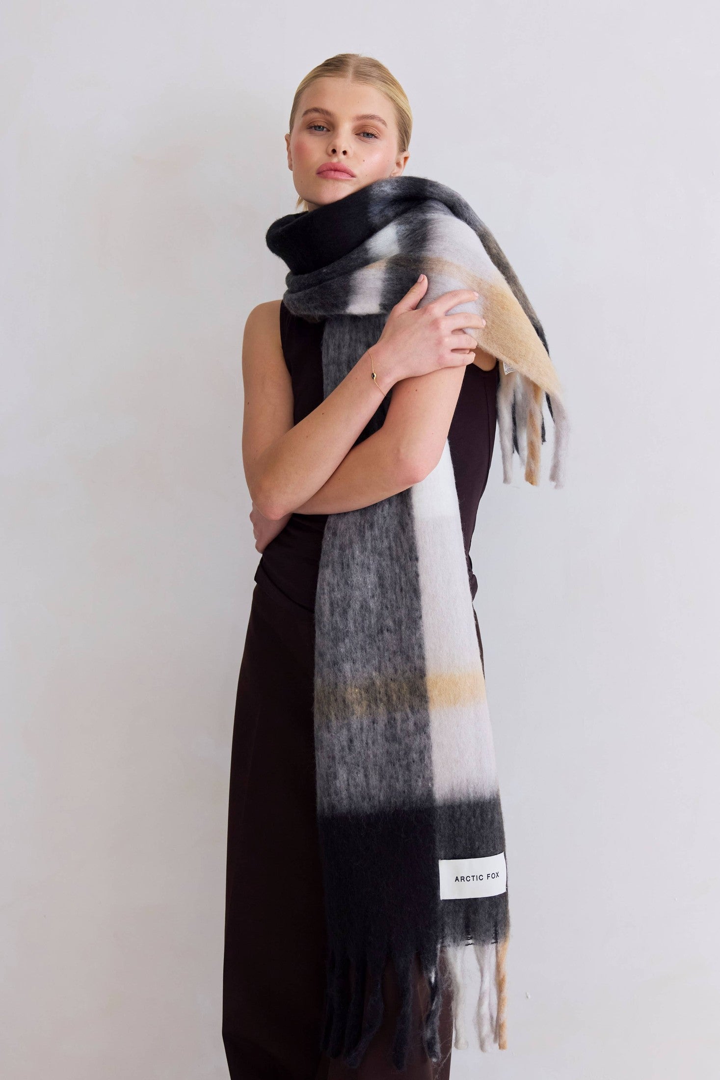 Arctic Fox & Co. - North America - The Stockholm Scarf - 100% Recycled - The Arctic - FW25