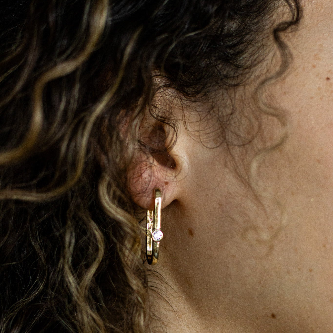 Avery Hoops Earrings