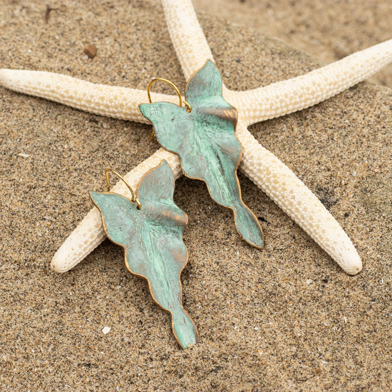 Azur Leaf Earrings Earrings