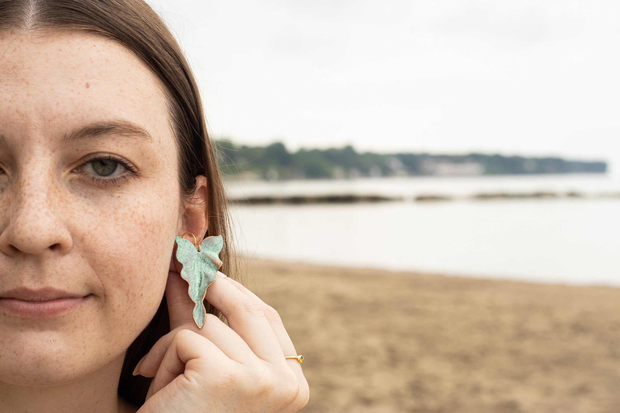 Azur Leaf Earrings Earrings