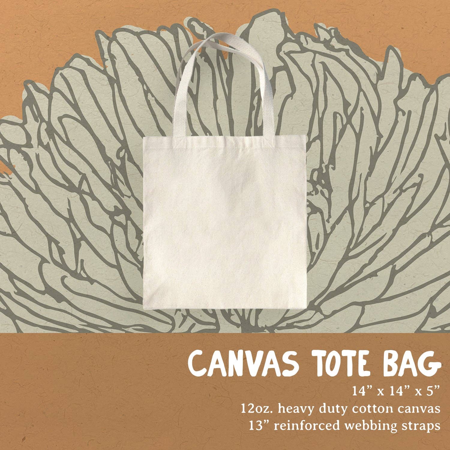 Boheme Bliss - Une Baguette - Canvas Tote Bag