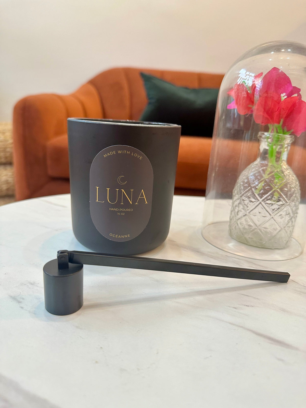 Candle Snuffer Candles + Incense