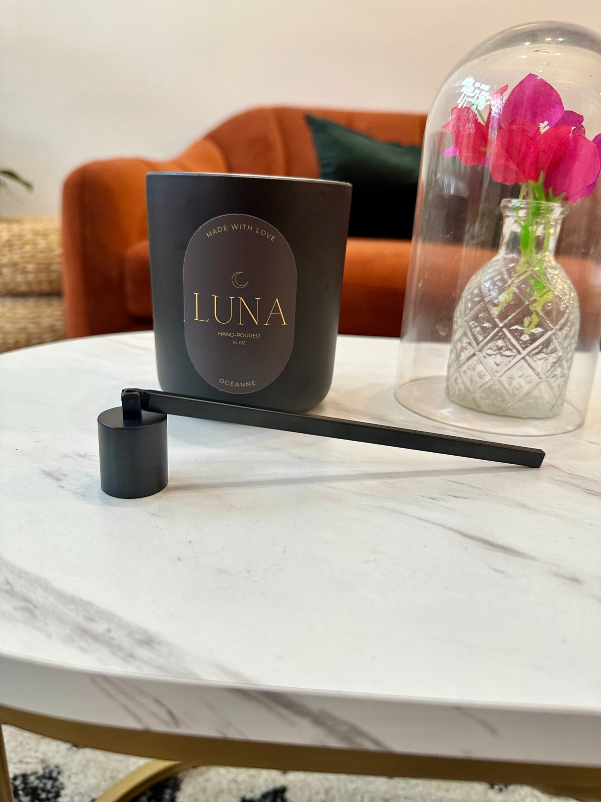 Candle Snuffer Candles + Incense