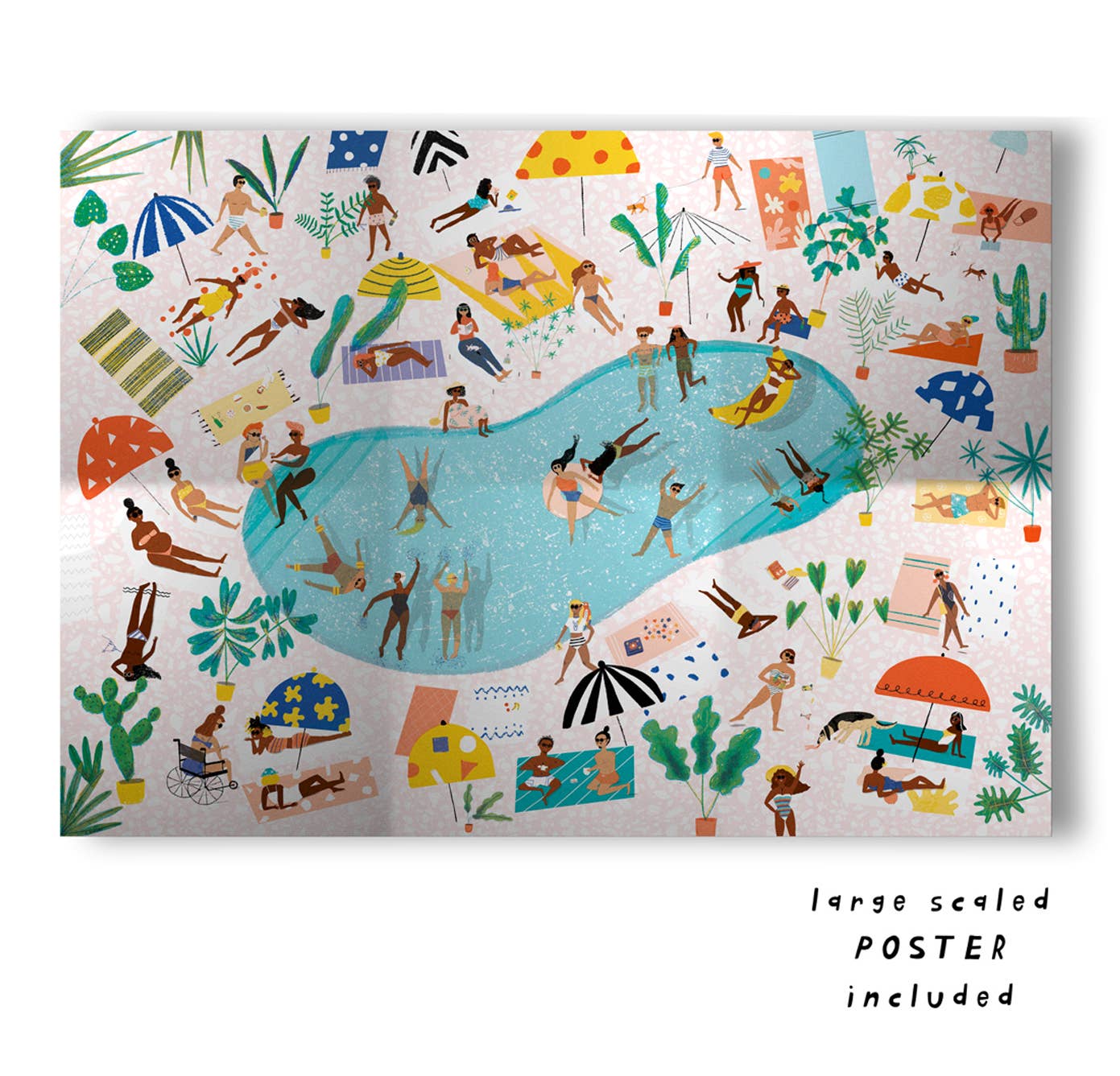 Carolyn Suzuki - POOL PARTY - Jigsaw Puzzle