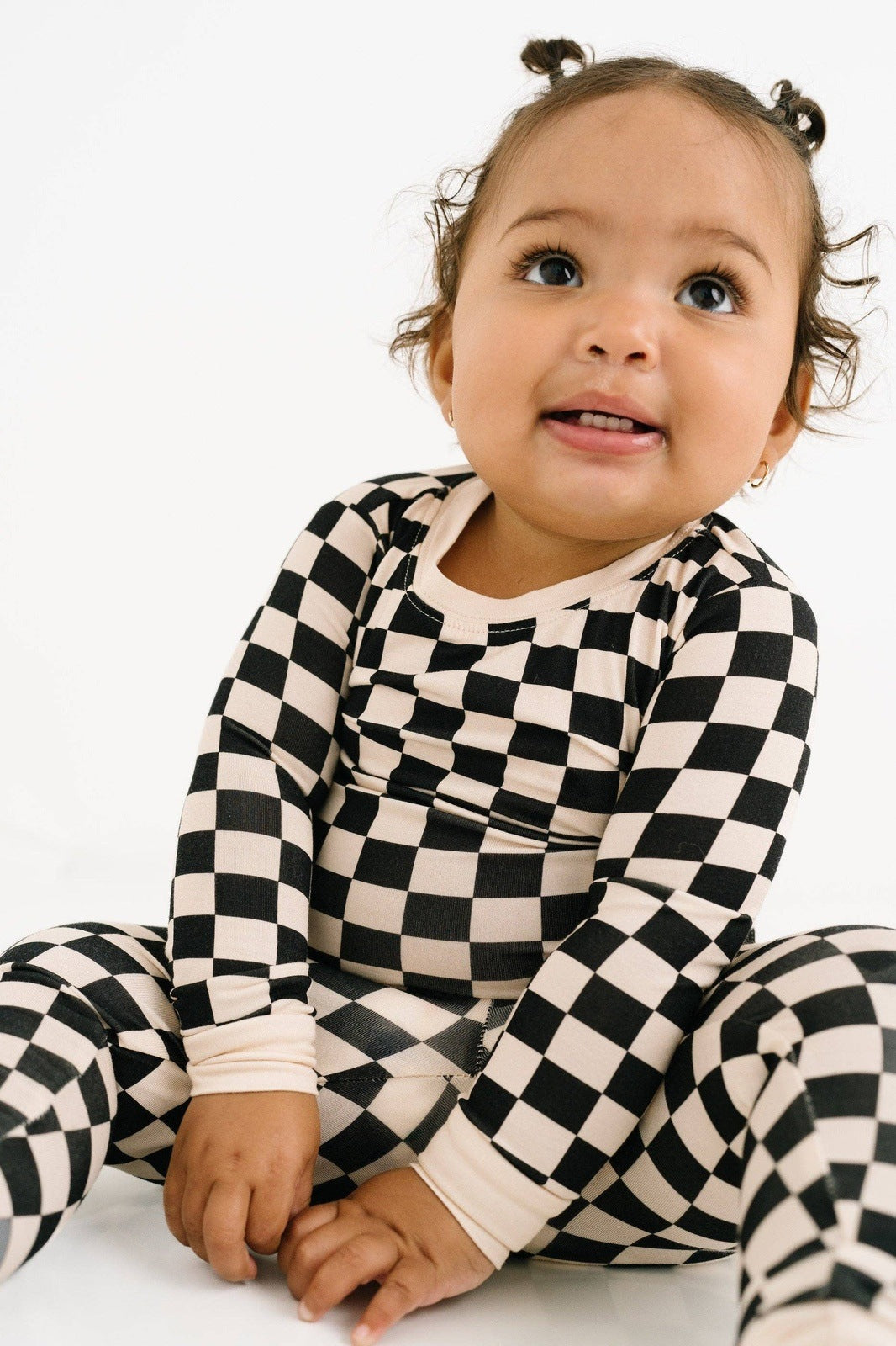 Checkerboard Bamboo Set Babies + Kids
