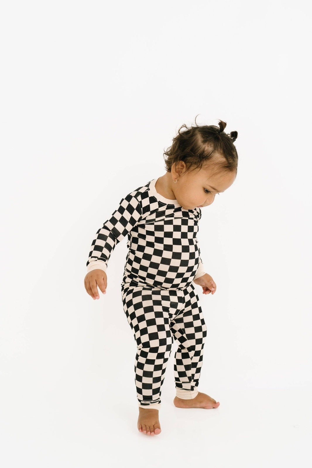 Checkerboard Bamboo Set Babies + Kids