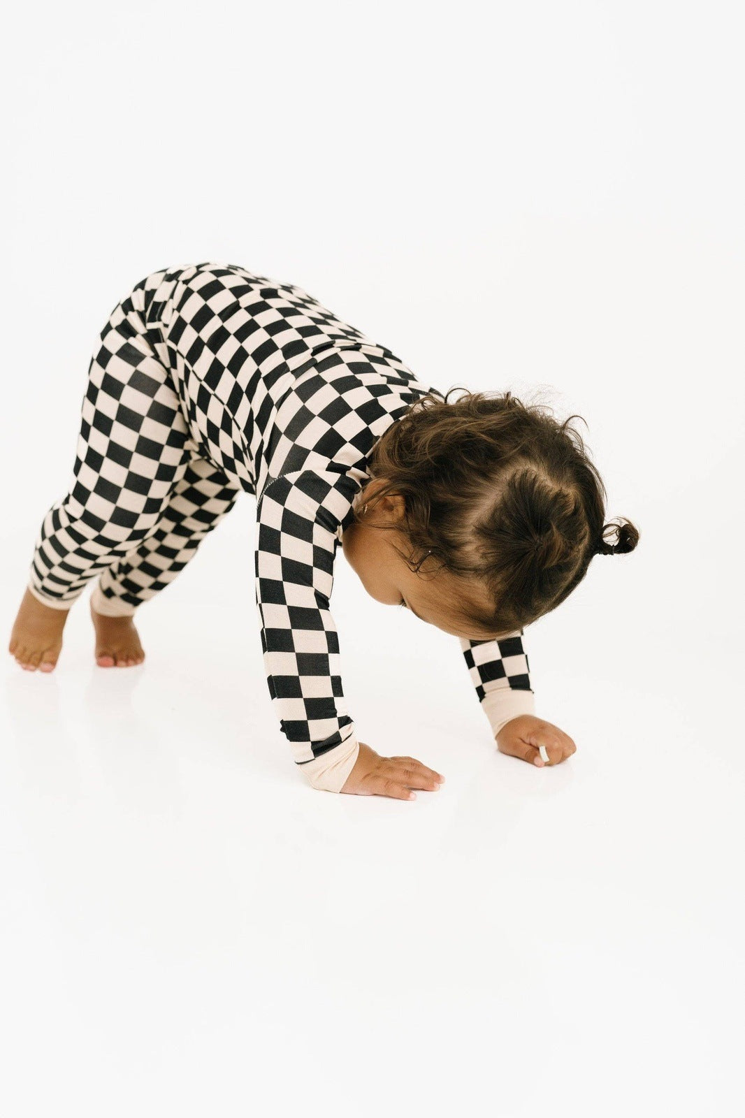 Checkerboard Bamboo Set Babies + Kids