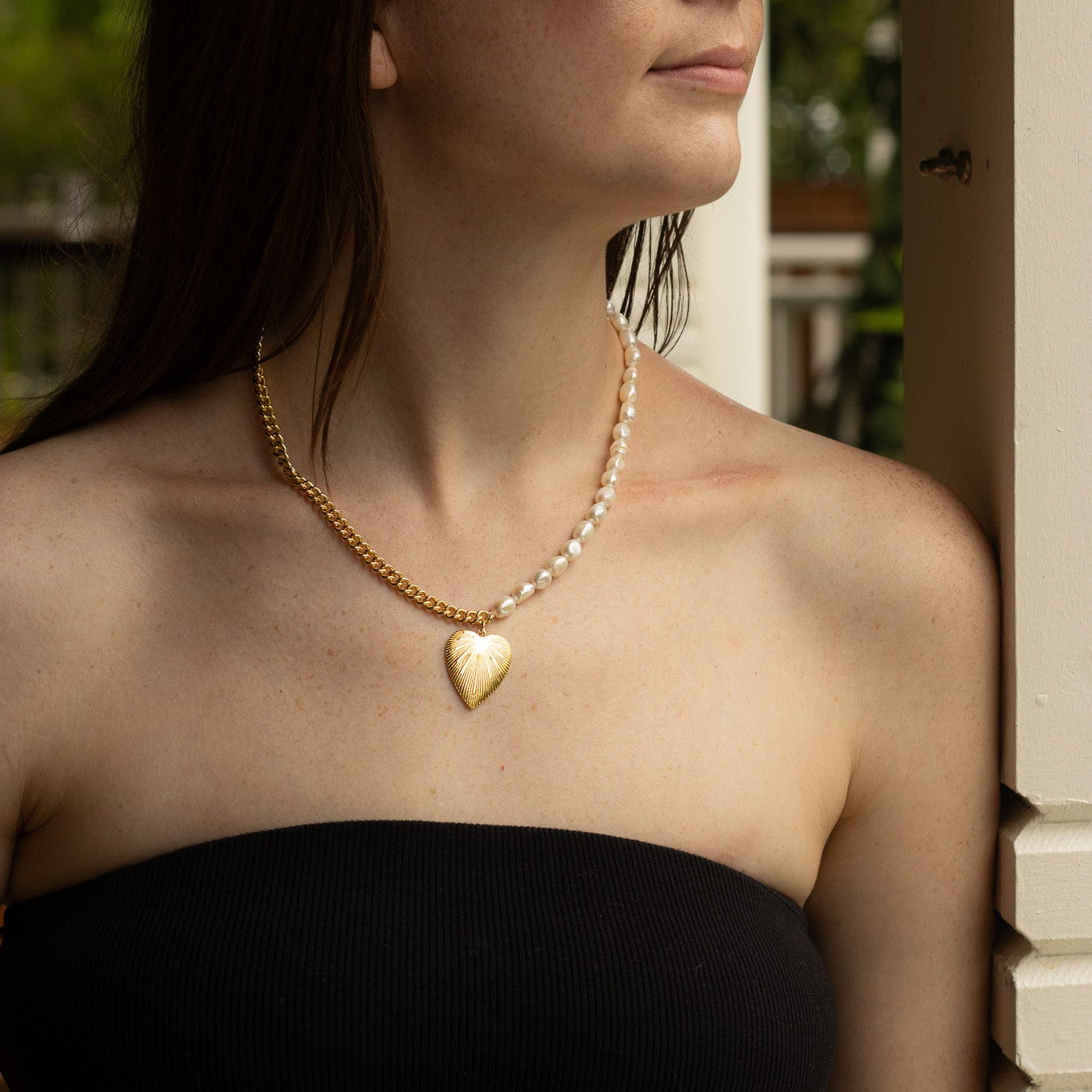 Chérie Pearl Necklace Necklaces