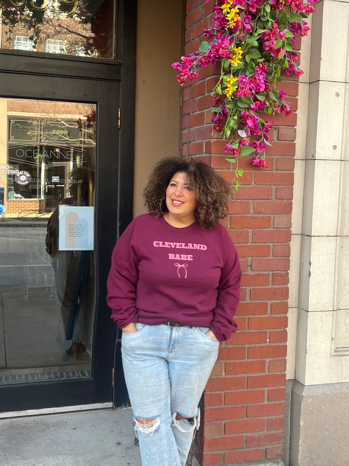 Cleveland Babe Coquette Sweatshirt Sweatshirts