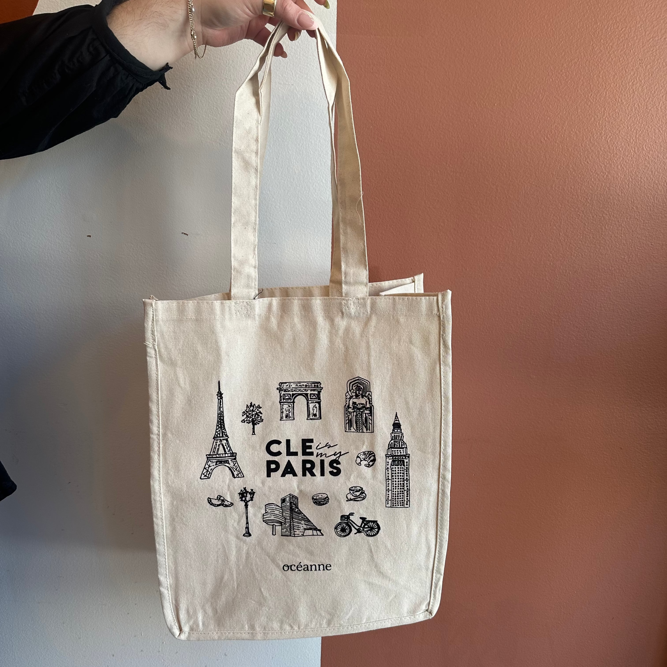 Cleveland Is My Paris Tote Bags + Pouches