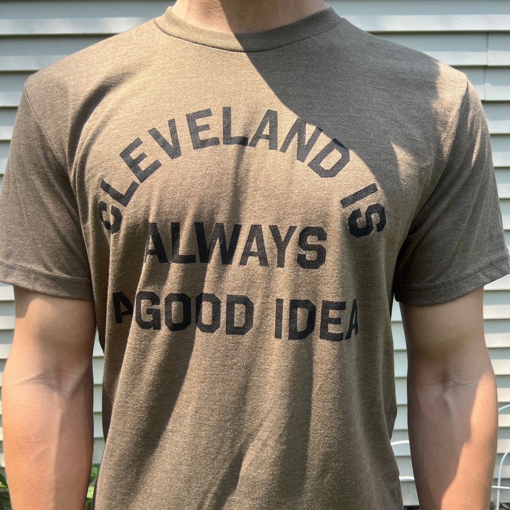 'Cleveland is Always a Good Idea' Tee Tops