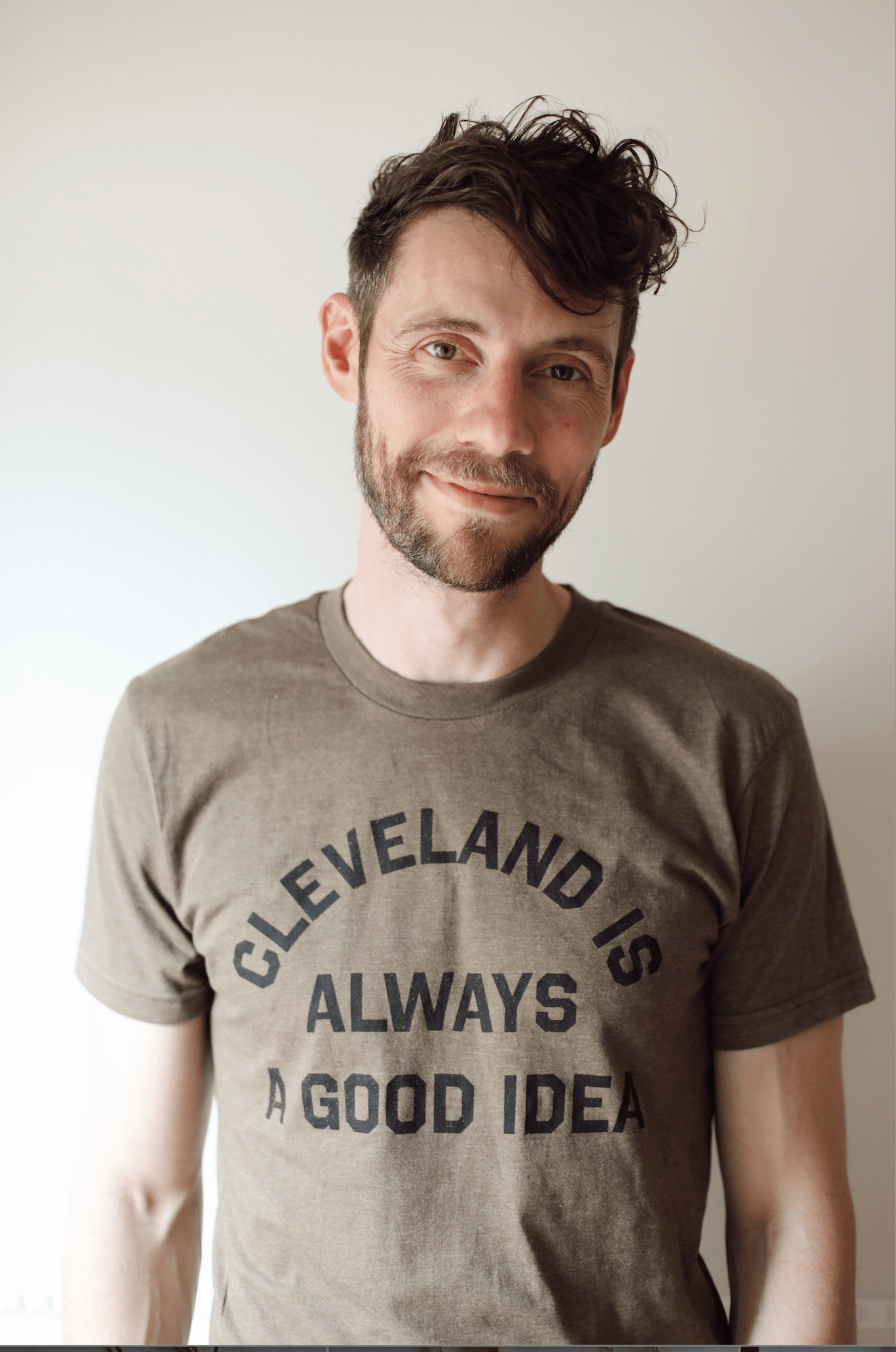 'Cleveland is Always a Good Idea' Tee Tops