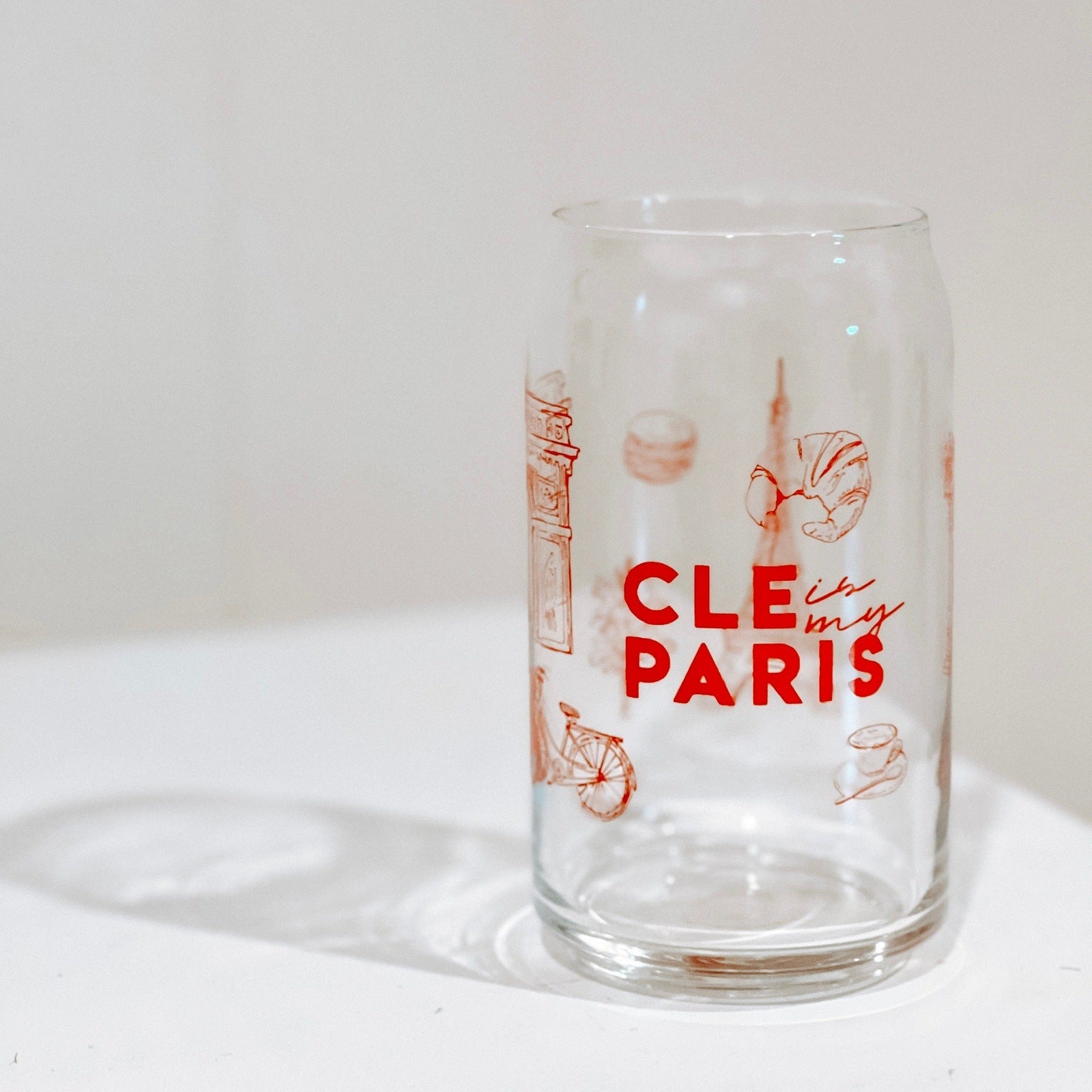 Cleveland is my Paris Glass Tumbler Kitchen + Drinkware