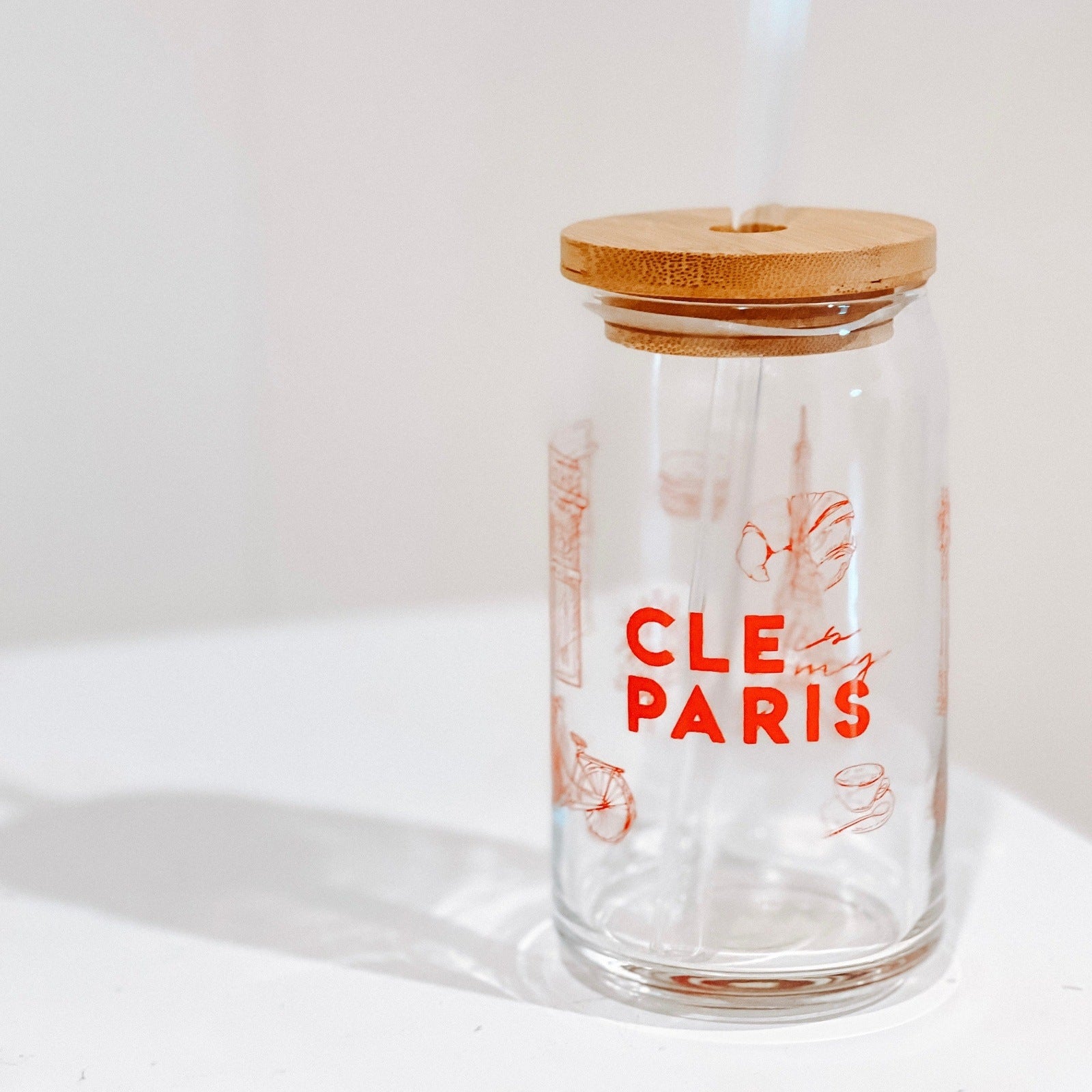 Cleveland is my Paris Glass Tumbler Kitchen + Drinkware