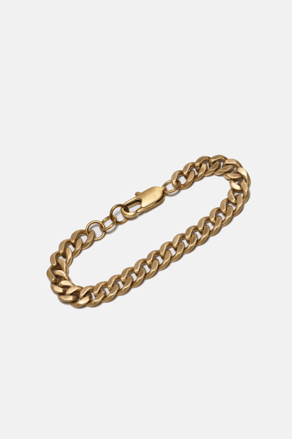Curated Basics - Brass Curb Chain Bracelet