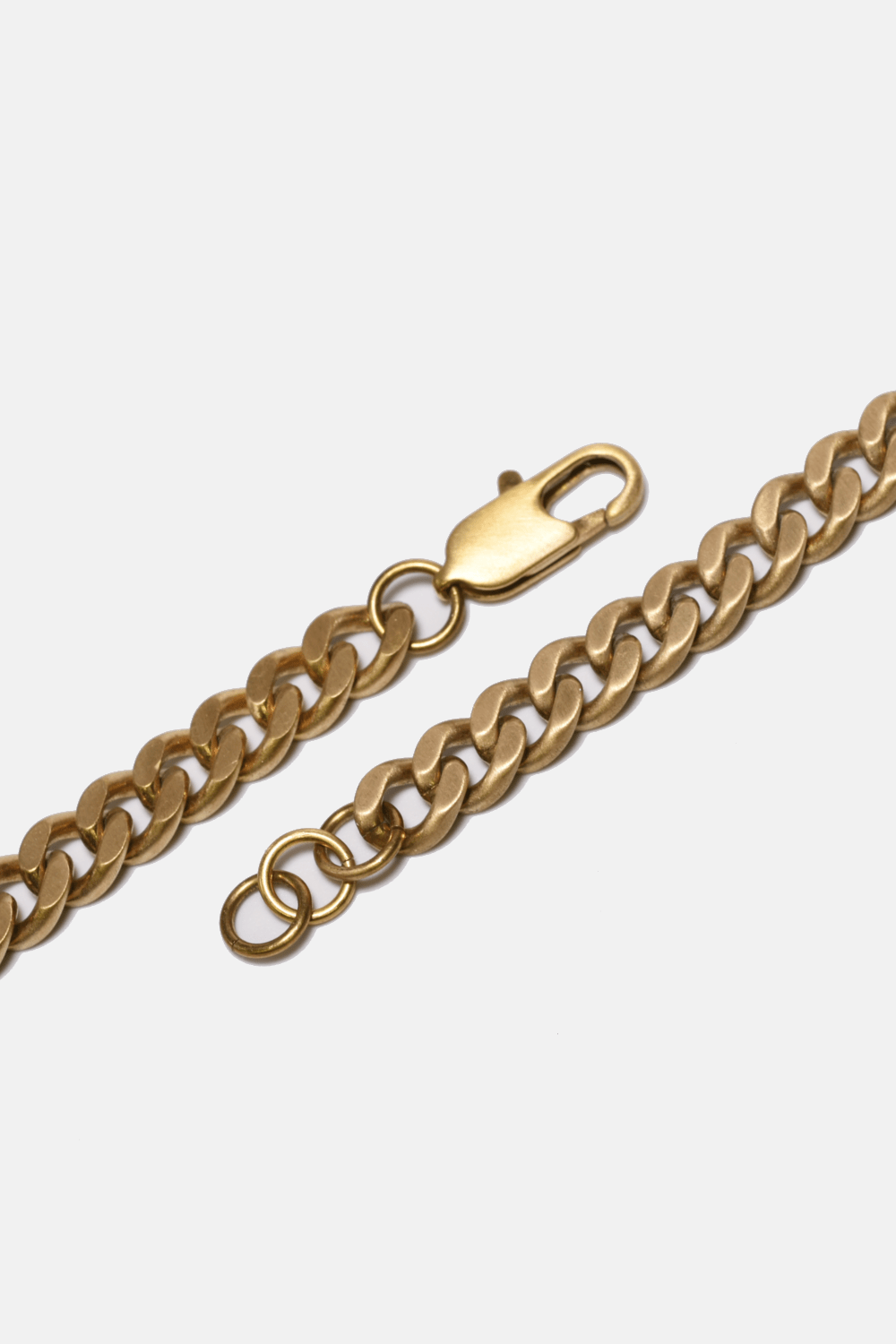 Curated Basics - Brass Curb Chain Bracelet