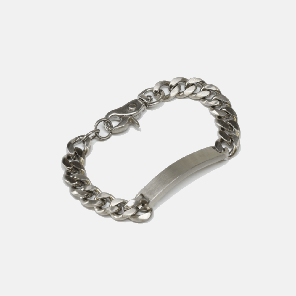 Curated Basics - Nameplate Chain Bracelet