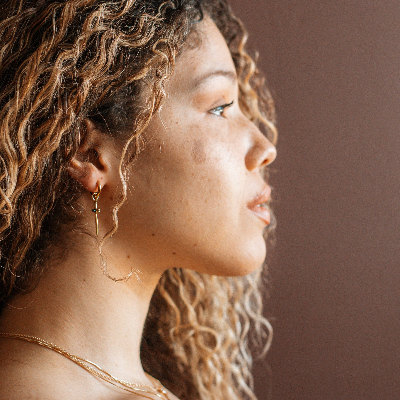 Dagger Hoops Earrings