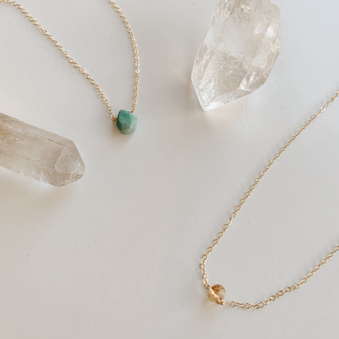 Dainty Birthstone Necklace Necklaces