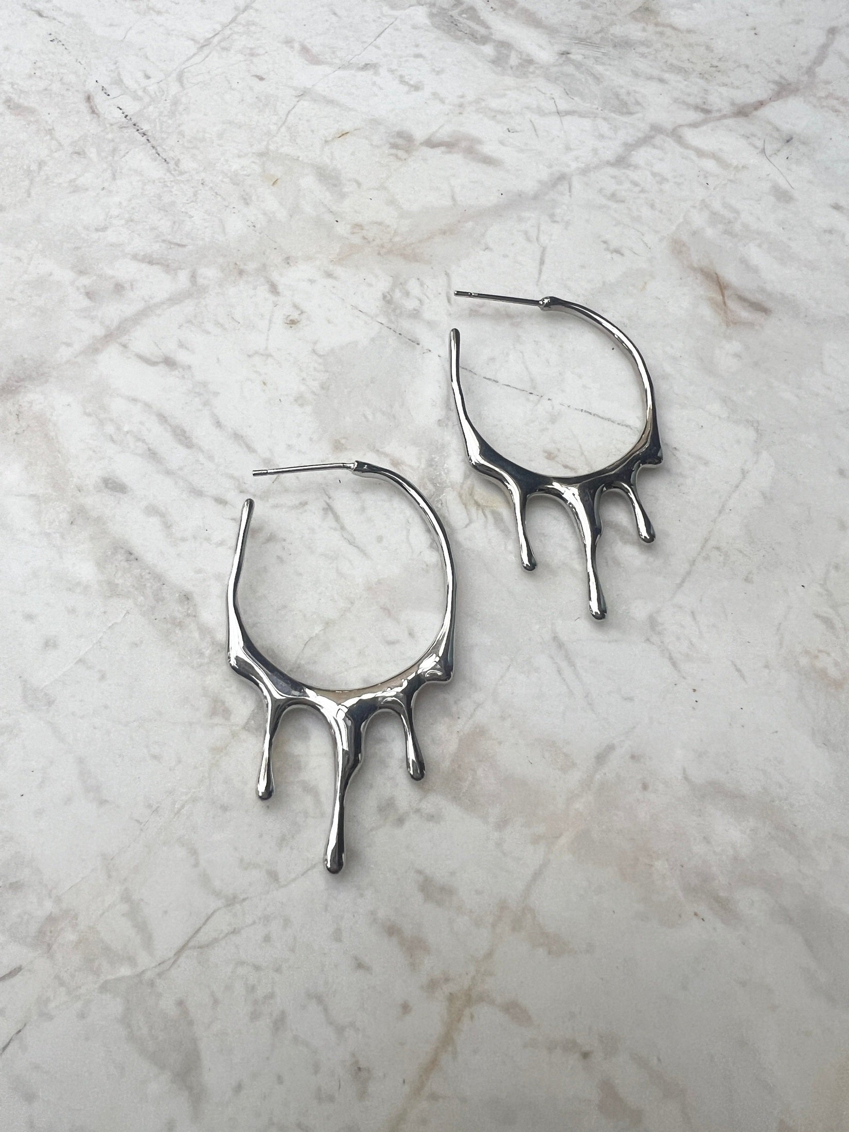 Drip Earrings - Gold or Silver Earrings