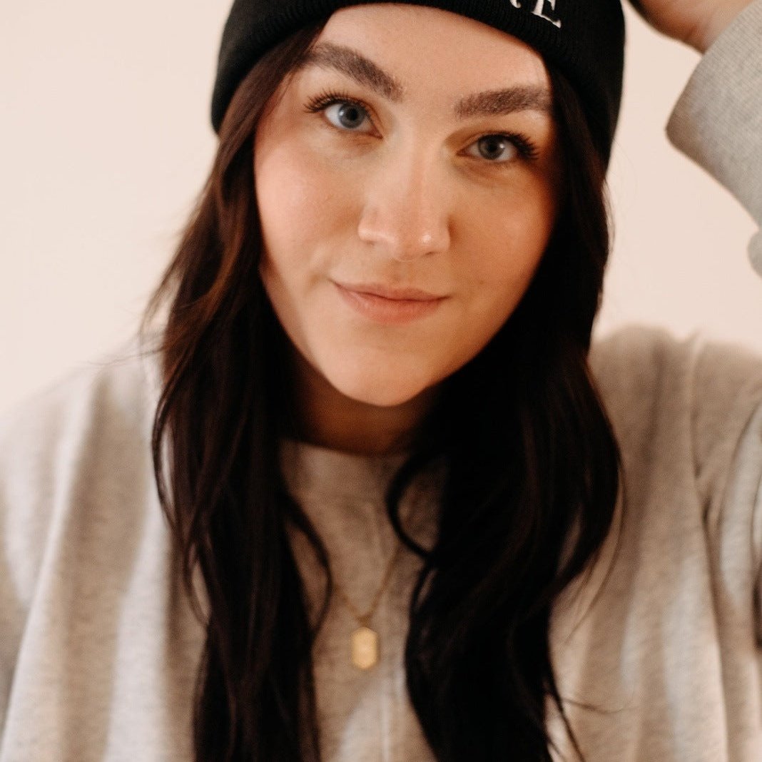 Embroidered Beanies Hats + Bandanas