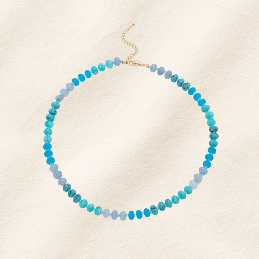 Glass Beaded Necklace Necklaces