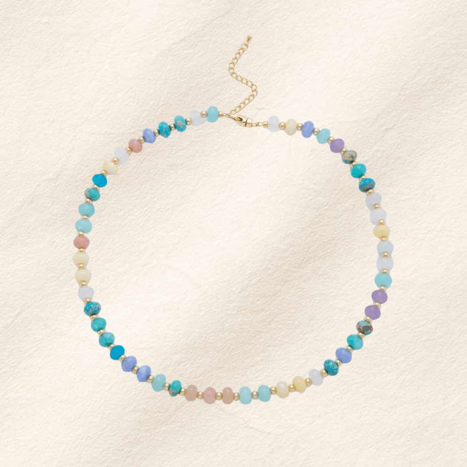 Glass Beaded Necklace Necklaces