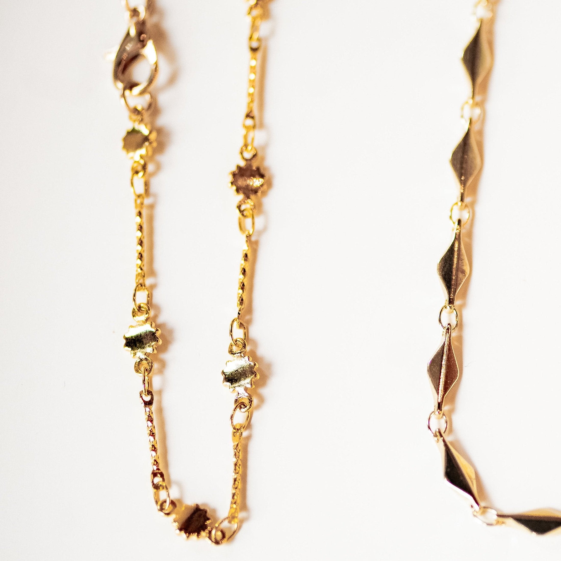 Gold Plated Sun Kissed Anklet Bracelets + Anklets
