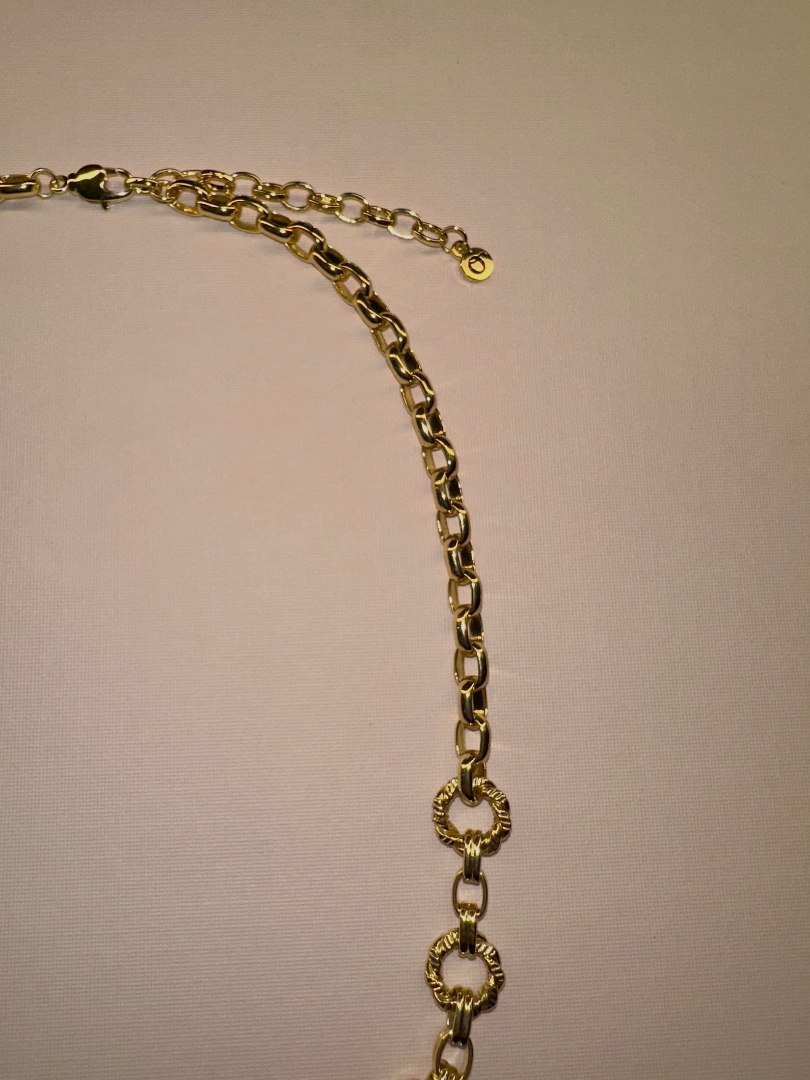 Gold Twist Necklace Necklaces