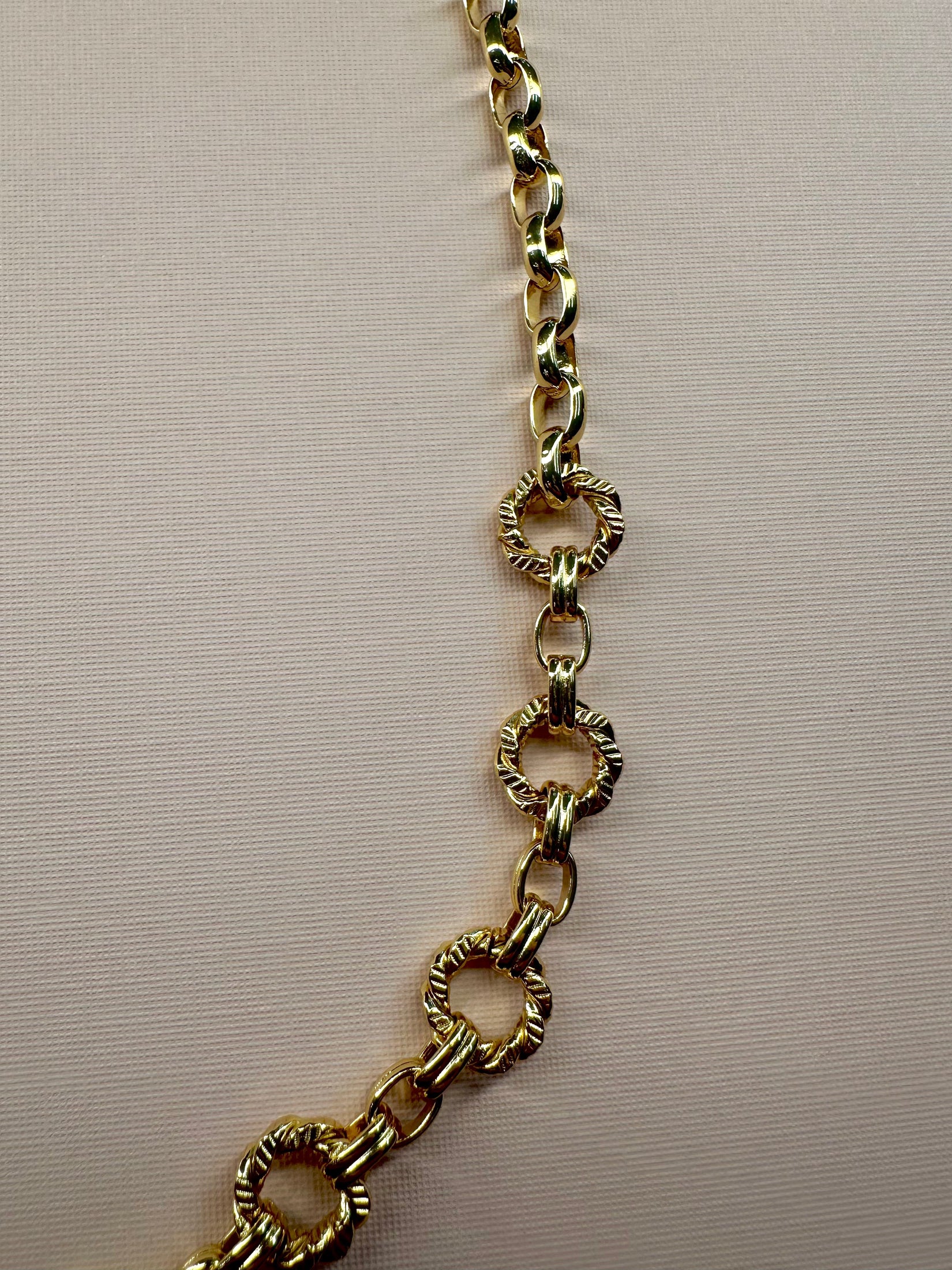 Gold Twist Necklace Necklaces