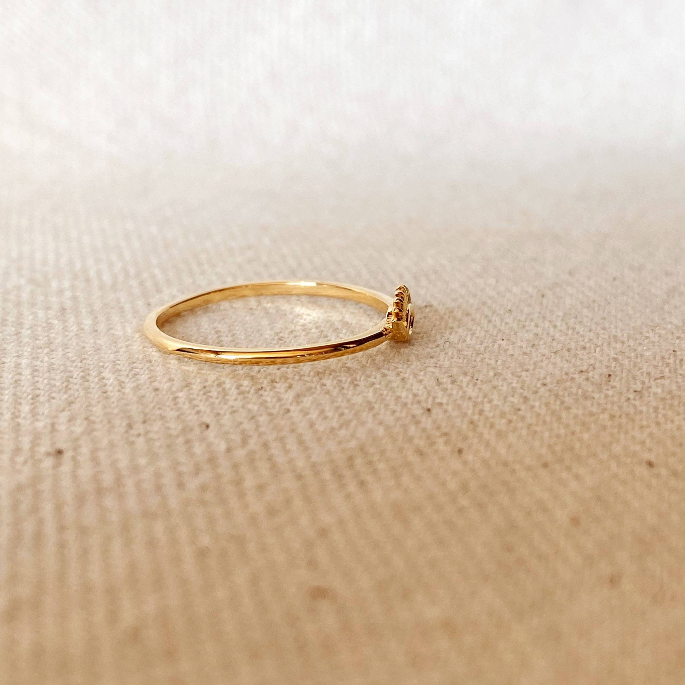 GoldFi - 18k Gold Filled Evil Eye Ring