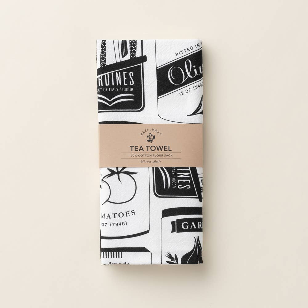 HAZELMADE - Italian Market Tea Towel / Kitchen Decor / Midwest Made