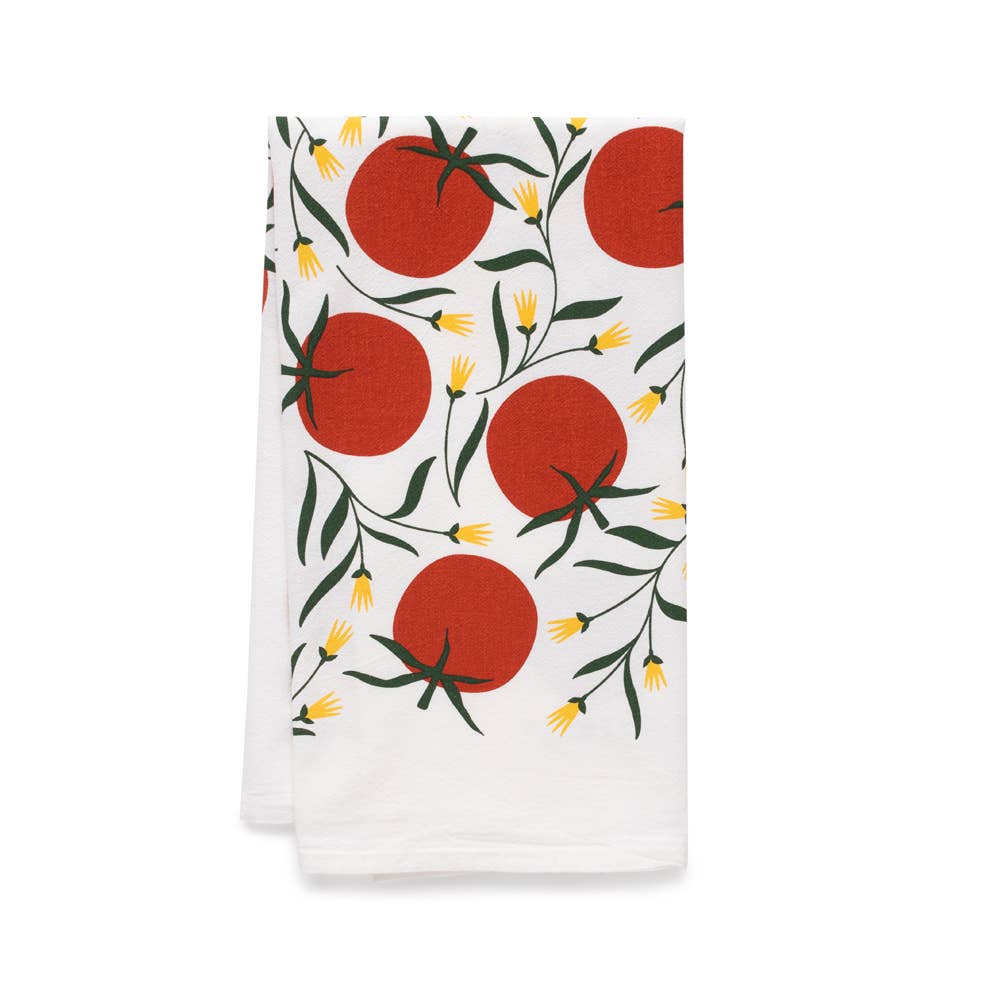 HAZELMADE - Tomatoes Tea Towel / Kitchen Decor / Midwest Made