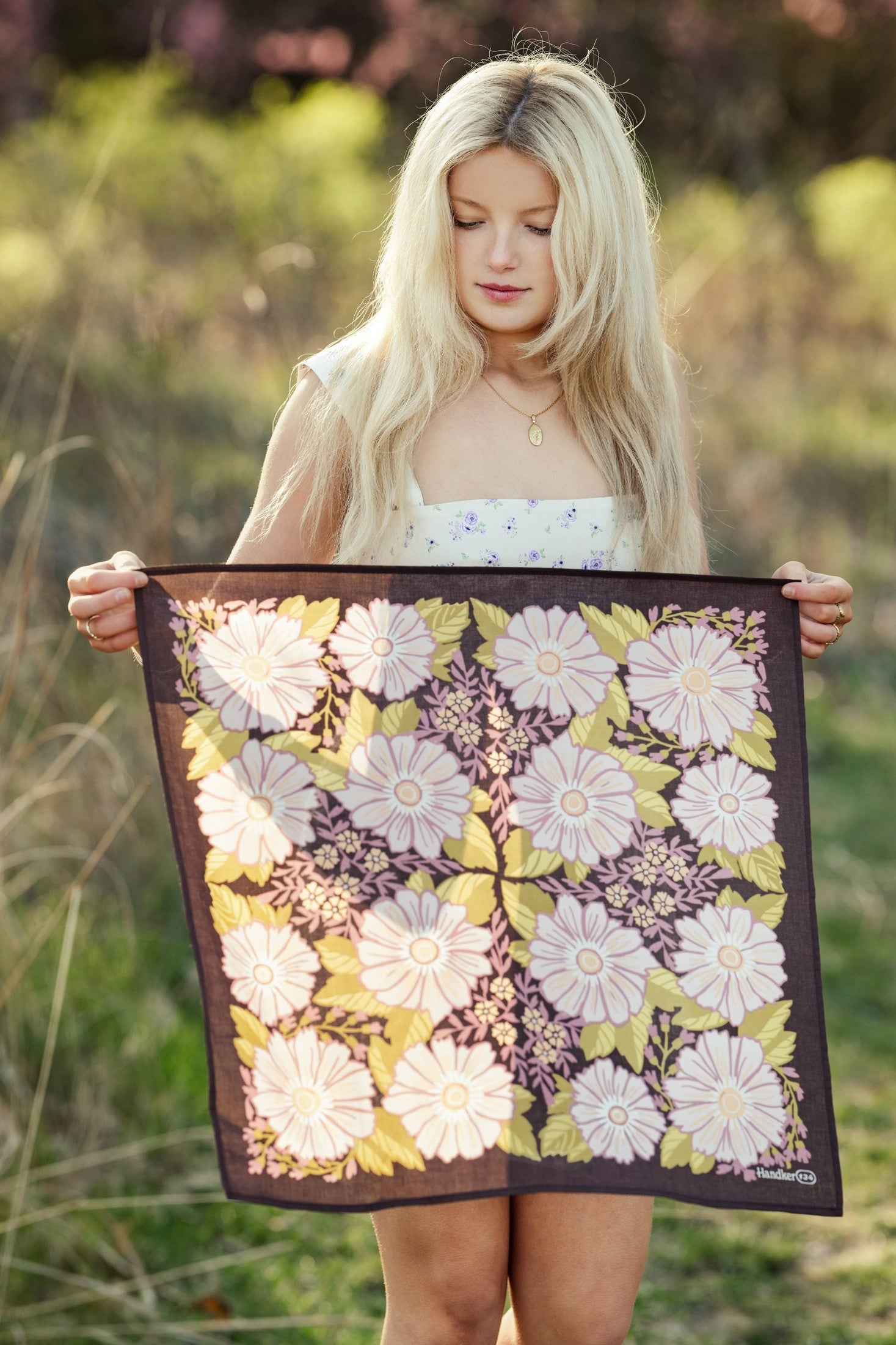Handker Bandanas - No. 134 Violet Bandana