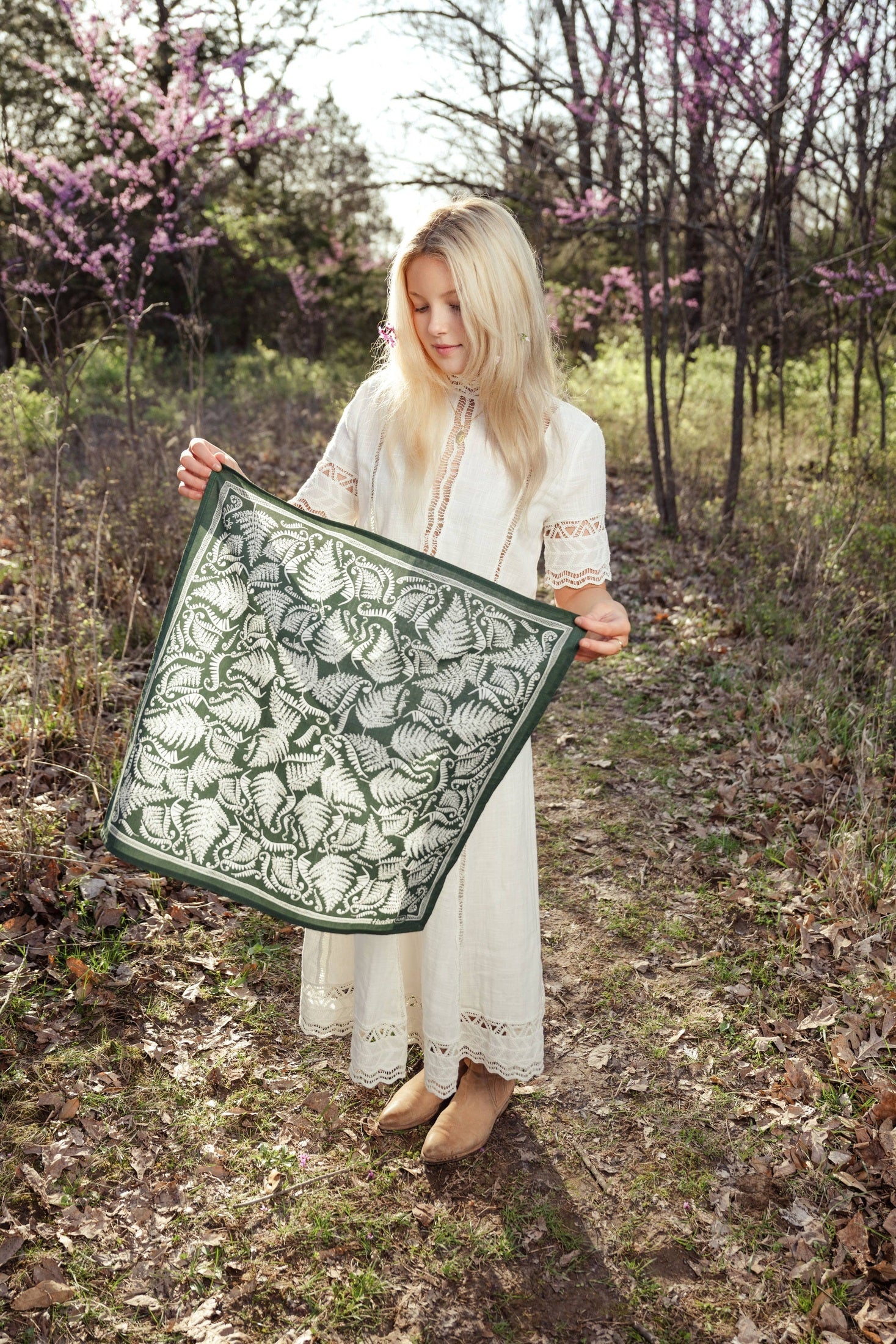 Handker Bandanas - No. 139 Fern Bandana