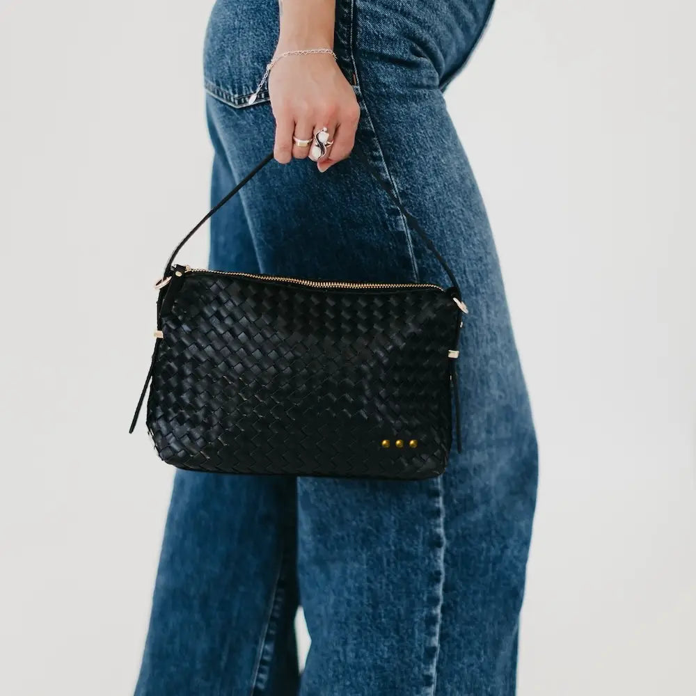 Harper Hobo Woven Shoulder Bag Bags + Pouches