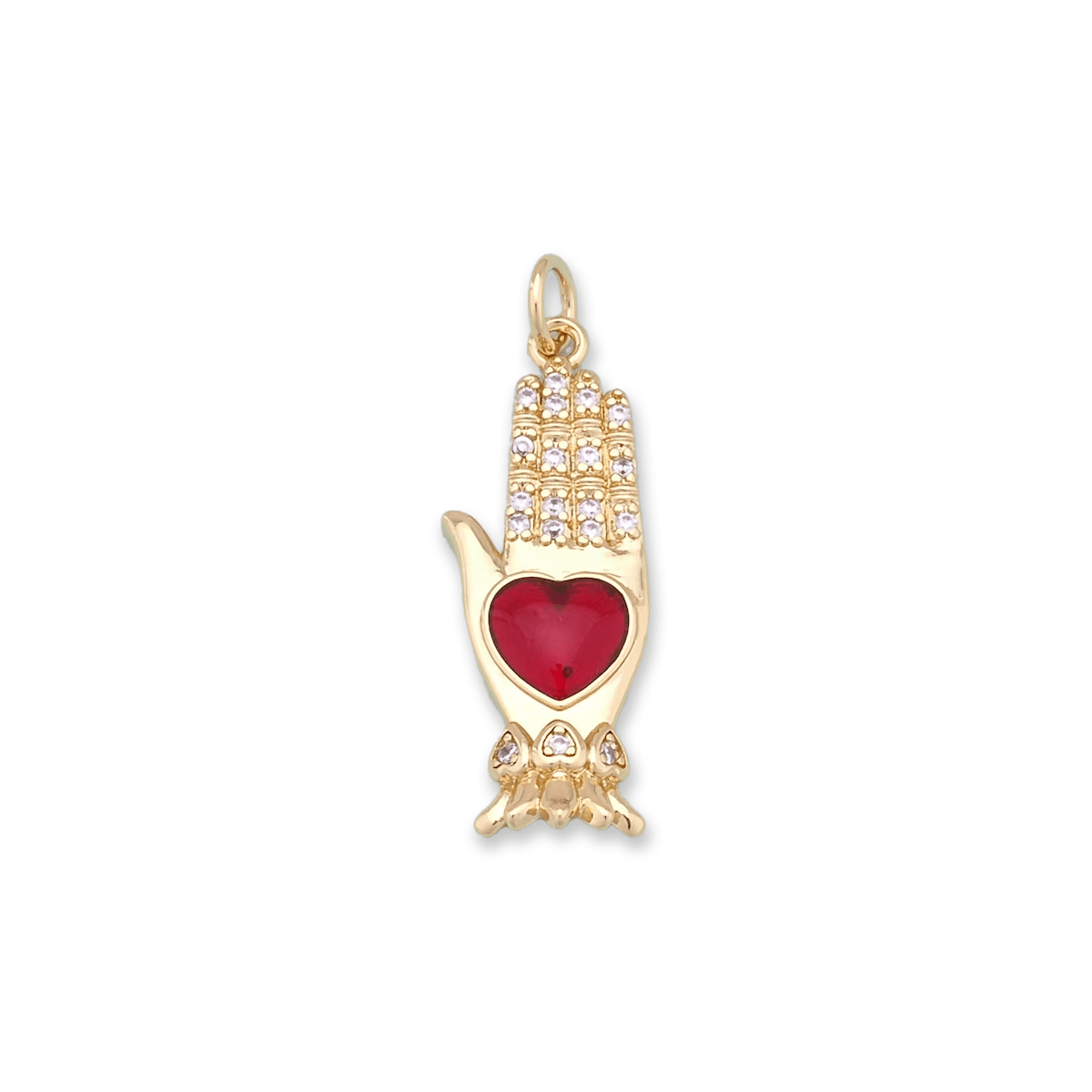 Heart Hand Charm Charms