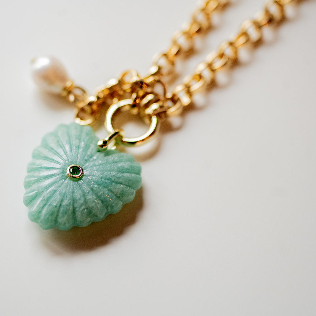 Heart Necklace Drop Necklaces