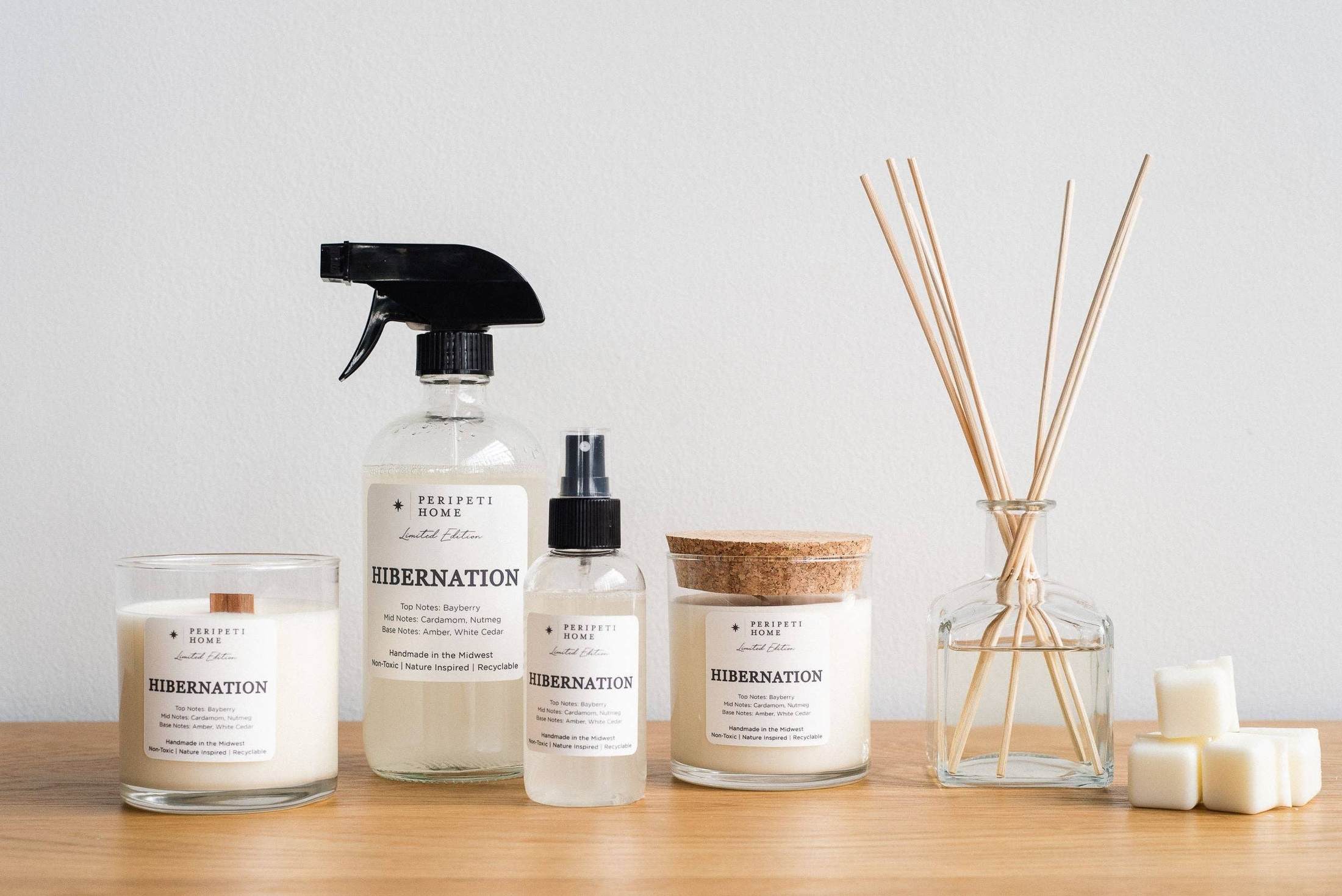 Hibernation Candle Seasonal - Classic Wick Candles + Incense