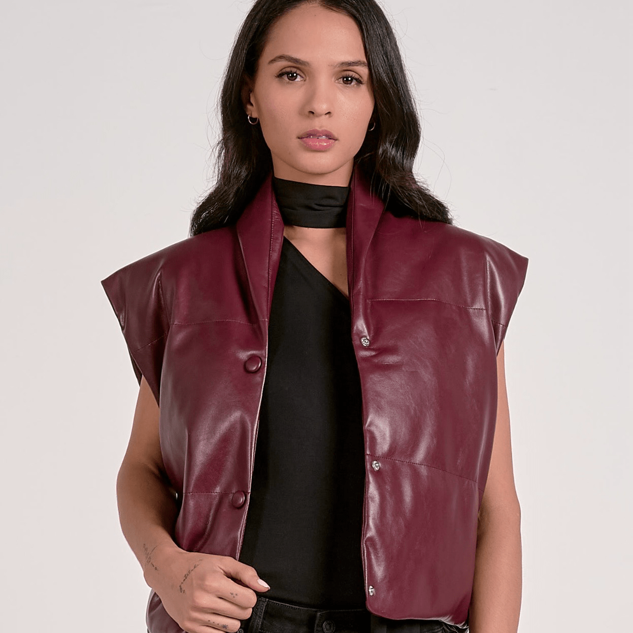 High Collar Vest Jackets