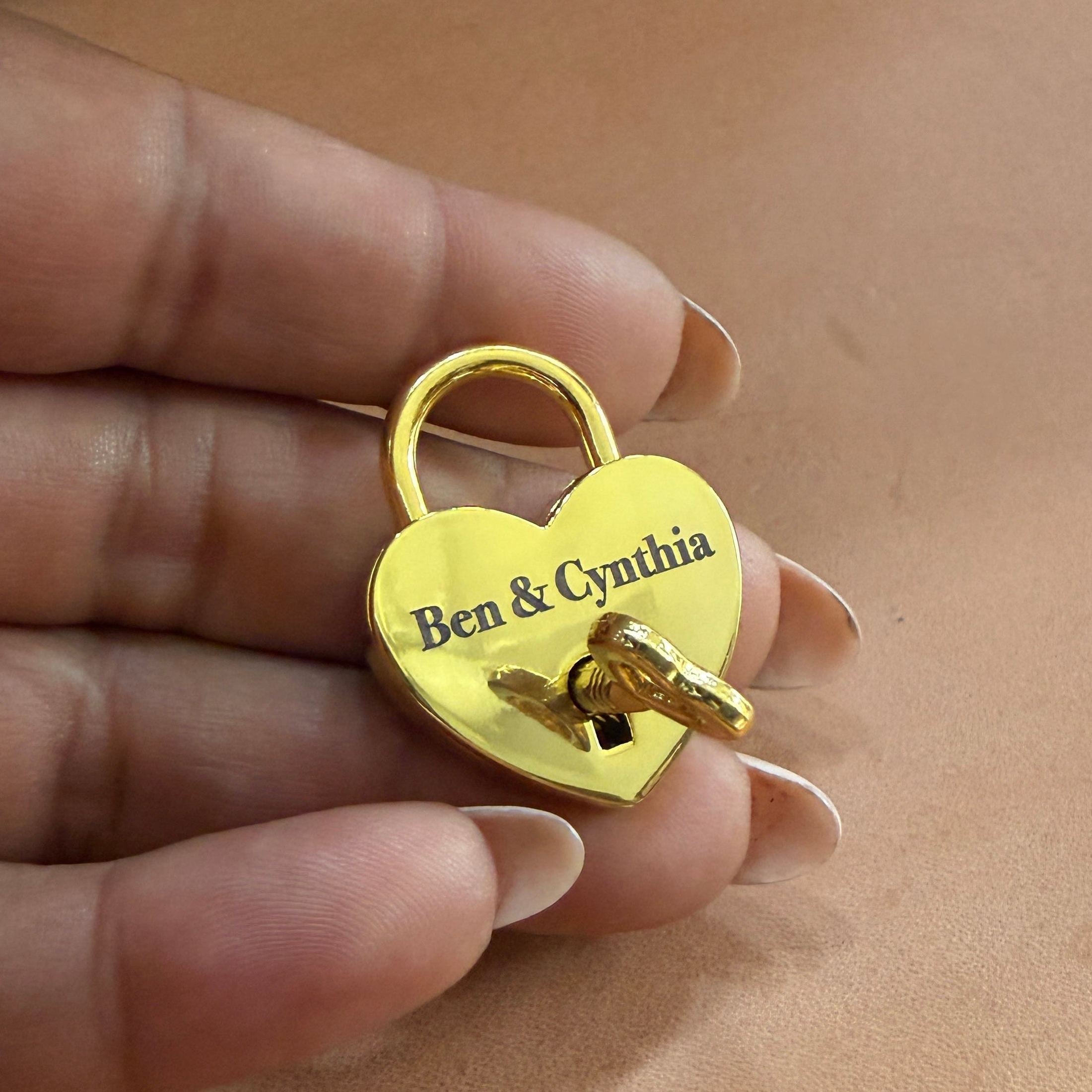 Custom Message Heart Locket