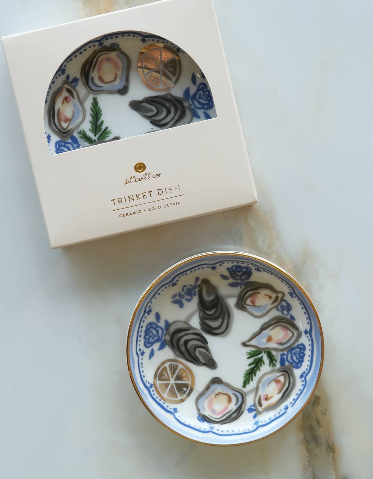 Idlewild Co. - Oysters Porcelain Trinket Dish
